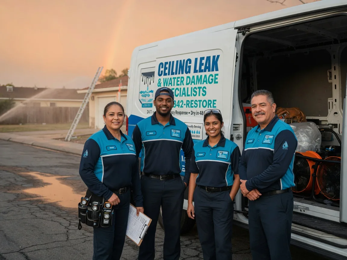 Ceiling Leak Cleanup company in Gratis, OH